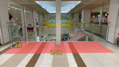 1F東入り口前イベントスペース