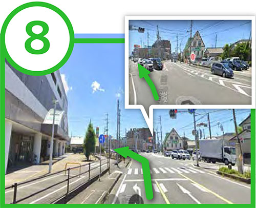 交通アクセスのご案内8