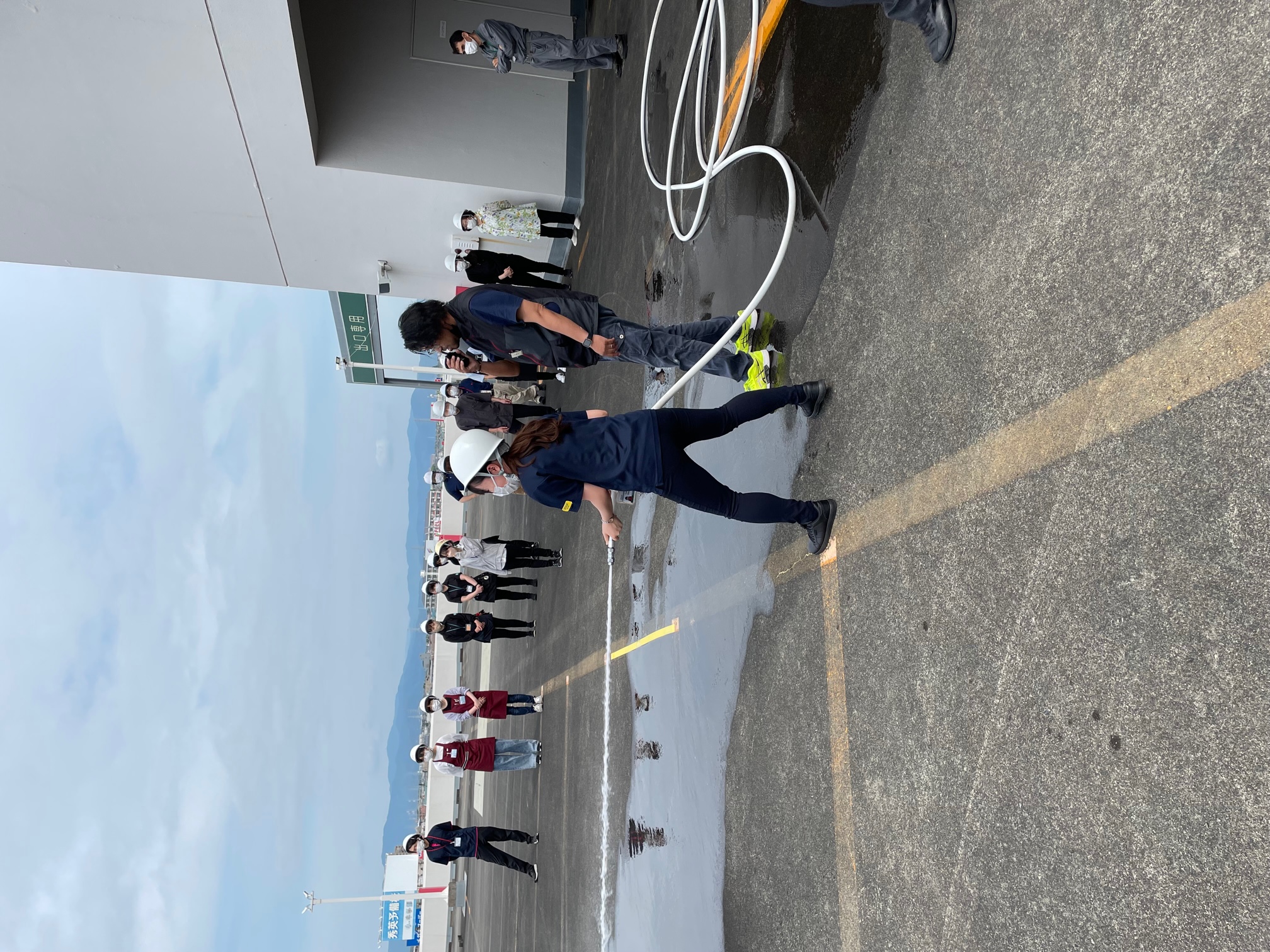 防災訓練を実施しました。