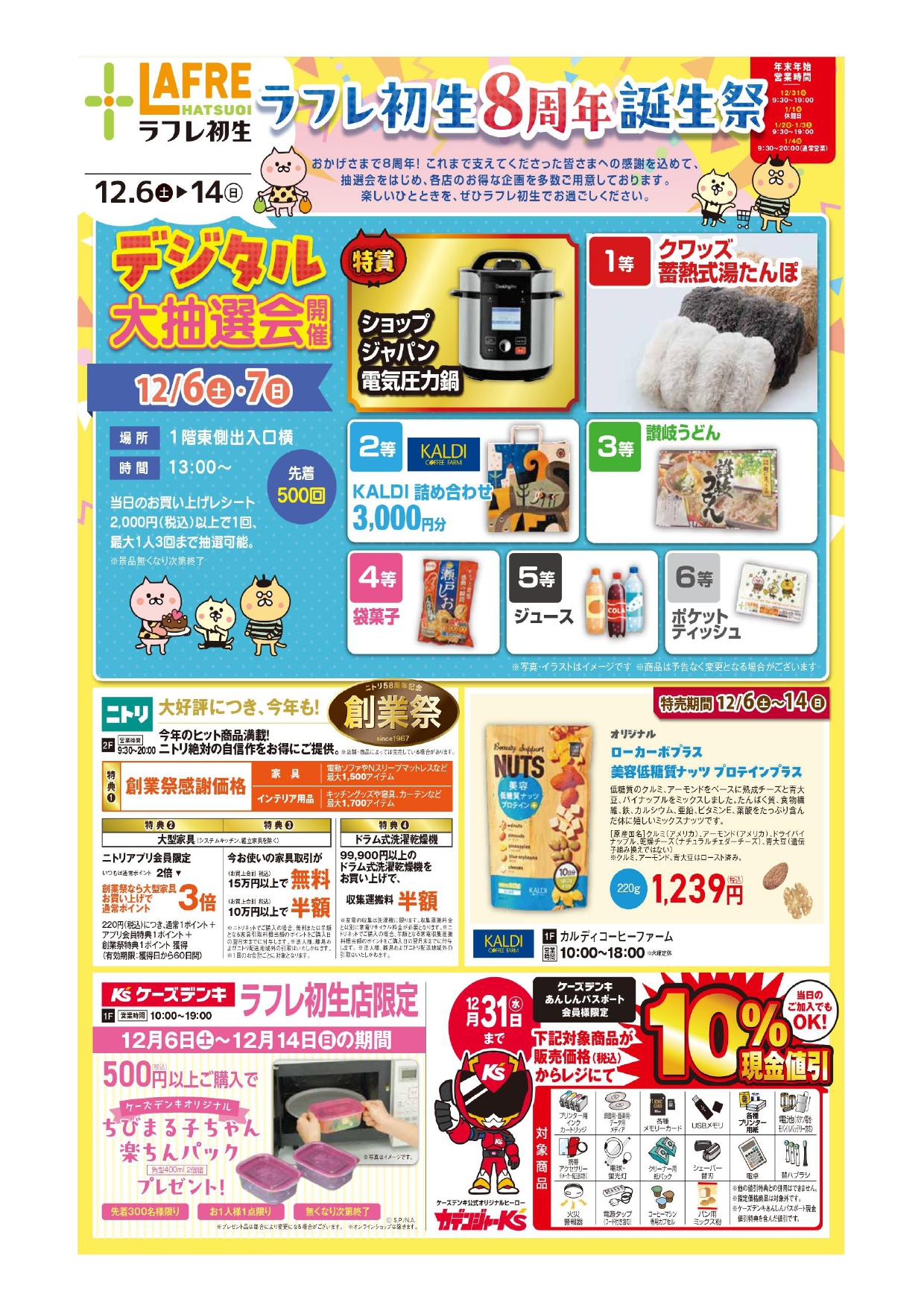 おかげさまで8周年